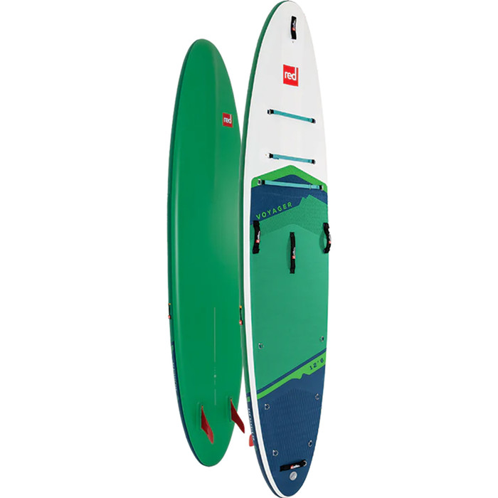 2024 Red Paddle Co 12'6'' Voyager MSL Stand Up Paddle Board , Beutel & Pumpe 001-001-002-0064 - Green